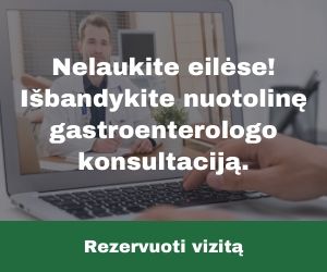 Gastroenterologo konsultacija internetu